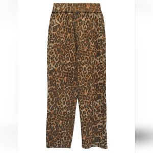 NSF Clarence Leopard Relaxed Track Pants size S